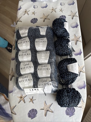 Lang yarns schwarz blaue wolle - lang,
