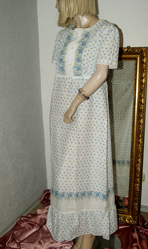 Langes negligee nachtkleid - langes,