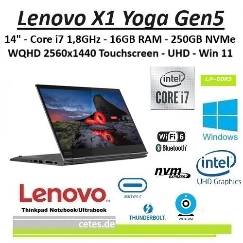 Lenovo thinkpad yoga gen5 - yoga,