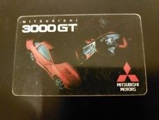 Telefonkarte K694.93, Mitsubishi 3000GT Zudruck!, Auflage ??, leer/used 6 DM,RAR