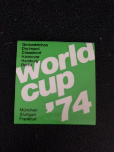 Fussball world cup 1974 - cup,