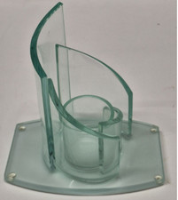 PartyLite Kerzenhalter "Stratus" Rarität P7538 Glas Votiv+ Teelichter  TOP***