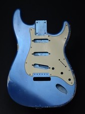 RGH | 50s Strat Style Lake Placid Blue Alder / Erle Nitrocellulose relic
