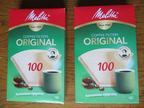 2pack melitta filtertüten - 2pack.,