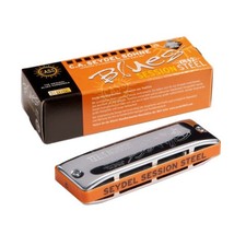 C.A. Seydel Session Steel C Mundharmonika Lederetui Kunststoffkanzellenkörper