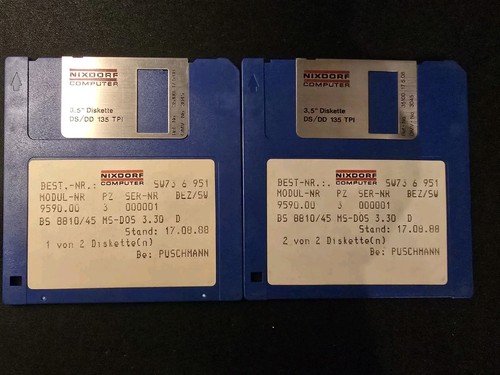 Nixdorf computer dos - computer, ms-dos