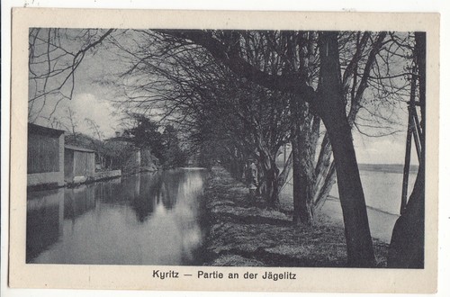Kyritz partie der - ak,
