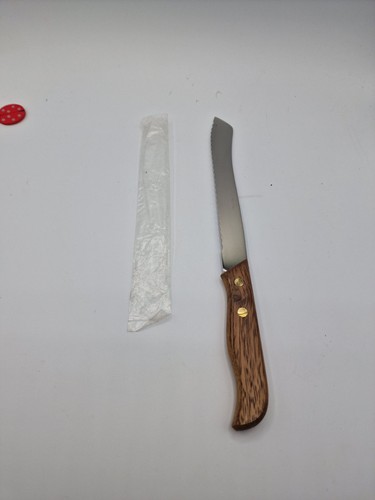 Brotmesser mit holzgriff und - brotmesser,