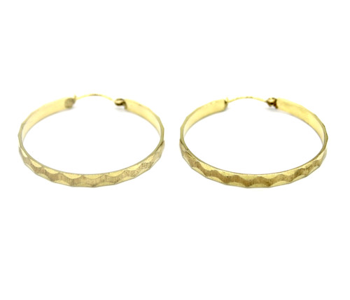 333 gelbgold creolen damen - 333,