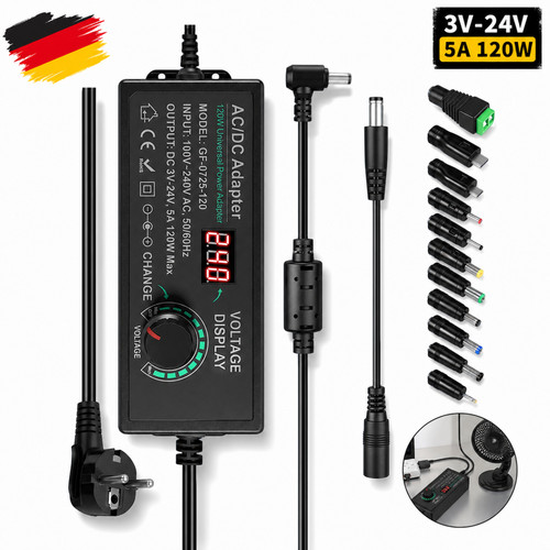 120w 24v einstellbares - 120w, 3v-24v