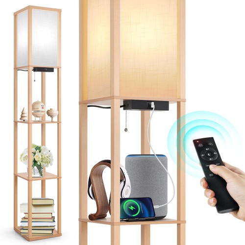 Stehlampe mit regal - stehlampe, und