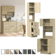 Küchenschrank Küchenmöbel Küchenzeile Kühlschrank Hochschrank Küche Schrank