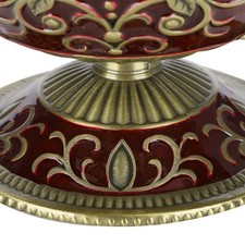 Vintage Aschenbecher Tellurion Form Drachen Muster W/Deckel Winddicht Wohnkultur