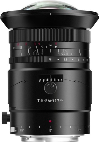 Ttartisan tilt shift 17mm - 17mm, f4