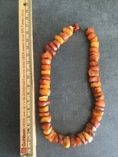 Sehr schöne alte Bernsteinkette, Butterscotch, ca. 44 cm