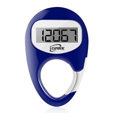 Simple Walking Pedometer 3D Schrittzähler für Männer Frauen Kinder Blau