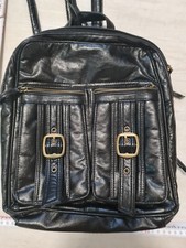 Rucksack Marc Picard - aus Kunstleder (schwarz) - für Damen