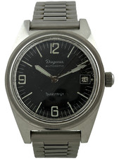 Herrenarmbanduhr Taucher Dugena Watertrip Automatic Datum PUW 1361, funktioniert