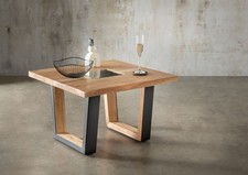 Couchtisch Beistelltisch 70x70cm Massivholz Akazie massiv NEU OVP!!!