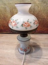 Alte Tischlampe Art Petroleum