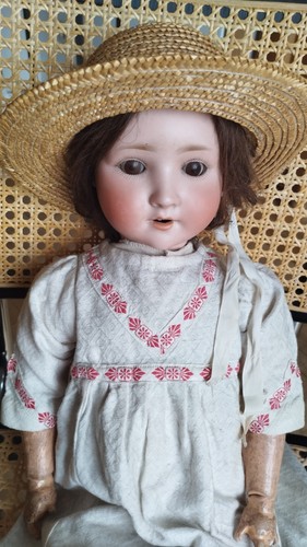 Antike porzellankopfpuppe - antike,