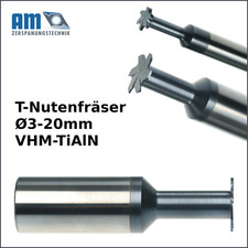 T-Nutenfräser VHM