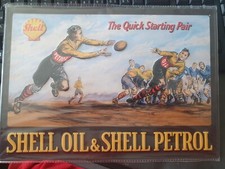 Shell Blechschild 1929 - OVP -