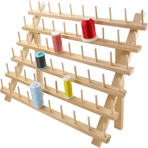 Garnhalter holz spulen 43cm - holz,