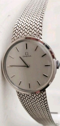 Omega vintage massiv weißgold - omega,