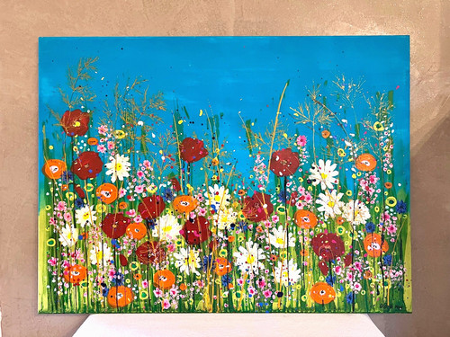 Bild acryl original - acryl,, 80x60cm