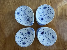 Bing & Gröndahl B & G 4 Schalen Muschelform Kaviar Gräten Schmetterling Dänemark