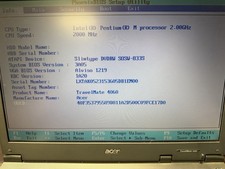 Acer Travel Mate 4064 Series WLMi Laptop Ohne Ladegerät