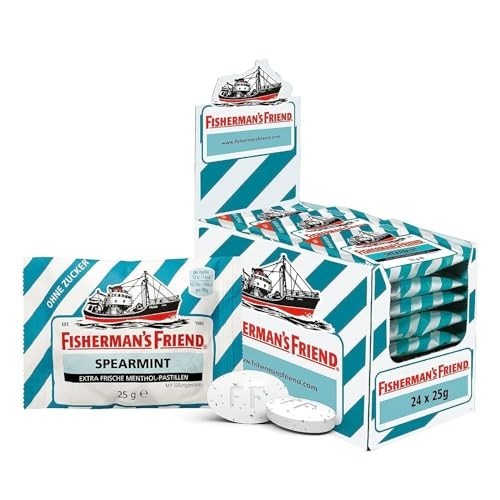 Fisherman friend spearmint - friend, &