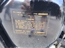 Nos velocette oil tank clutch - velocette,