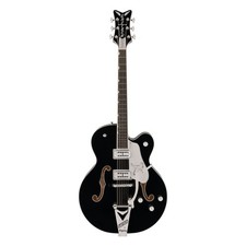 Gretsch Professional Collection Falcon Hollow Body Bigsby Black - Halbakustik