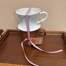 Kaffee Tropfer Set Bronze