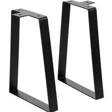 Metall Tischbeine schwarz