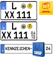 Traktor Moped Leichtkraftrad Kennzeichen 255x130 