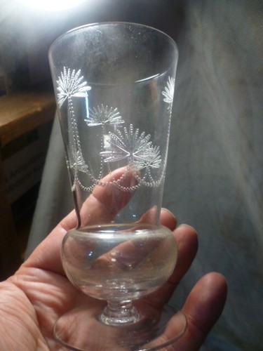 Art deko kelchglas vase - kelchglas, dekor