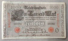 Reichsbanknote 1000 Mark 1910