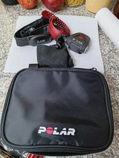 Polar RS200 Und PolarG1 GPS Sensor Mit Tasche Und Neue Baterie Am Uhr