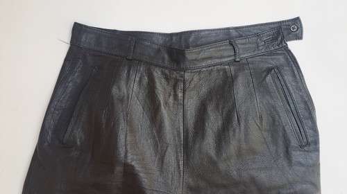 Elegante echtlederhose mit - elegante,