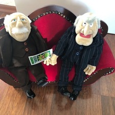 Muppets - Statler und Waldorf auf dem Sofa
