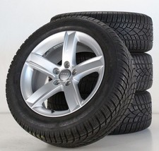 Audi A5 8T Winterräder Dunlop Felgen 17 Zoll silber Alufelgen 8T0071497