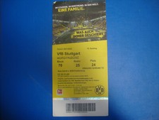 21/22 Ticket BVB Dortmund VFB Stuttgart Eintrittskarte Sammler Bundesliga 