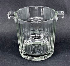 Kristallglas Eiskübel Champagnerkühler Petite Liquorelle Moet Chandon mit Logo