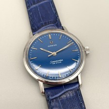 Omega | Seamaster De Ville | Vintage Uhr | Voll Funktionsfähig | Blau