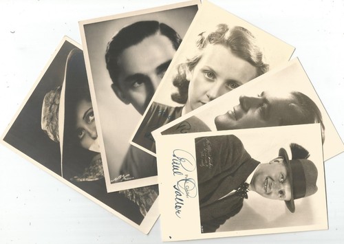 Foto karte mit autogramm - foto-karte,