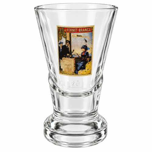 Fernet branca glas pinnchen - fernet,
