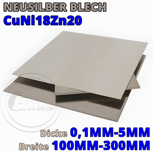 Neusilber blech cuni18zn20 - neusilber,